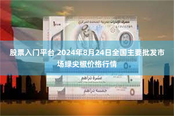 股票入门平台 2024年8月24日全国主要批发市场绿尖椒价格行情