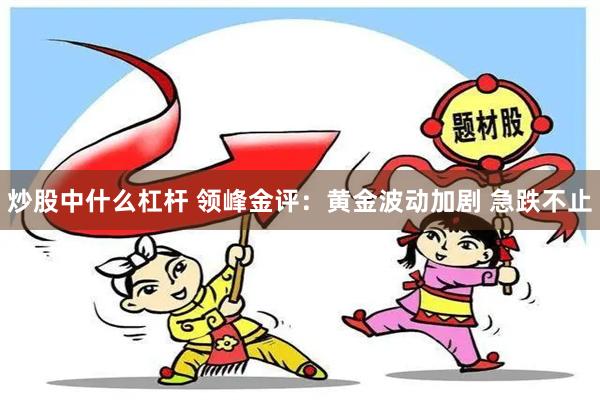 炒股中什么杠杆 领峰金评：黄金波动加剧 急跌不止